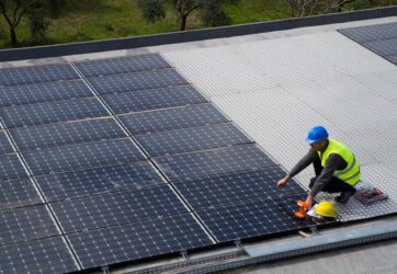 Installation de panneaux solaires à Gambsheim